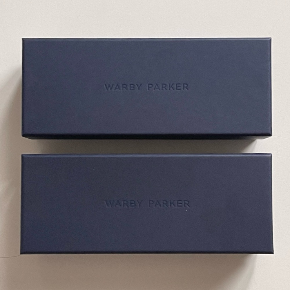 Warby Parker Eyeglass Boxes - Set of 2